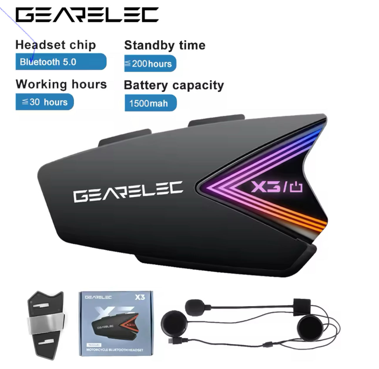 GEARELEC X5 Bluetooth سماعة